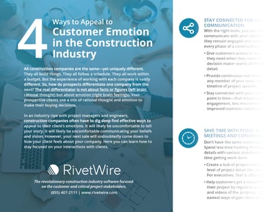 4 ways to appeal to customer emotion in the construction industry